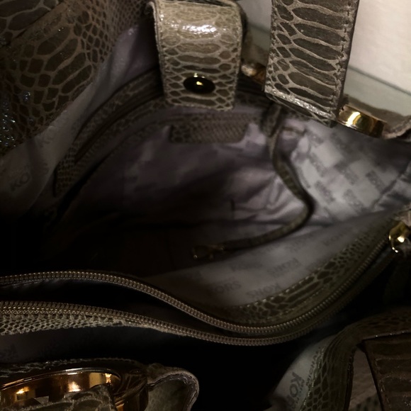 Michael Kors Python snakeskin tote - Picture 3 of 7
